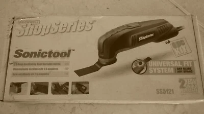 Rockwell ShopSeries 6-Piece 2.5 Amp Oscillating Sonic Multi-Tool Kit SS5121 New - Image 1 of 4