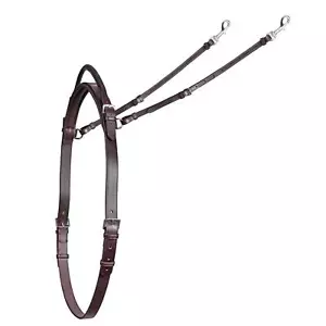 Shires Velociti GARA Neck Strap with Handle - Havana - Picture 1 of 1