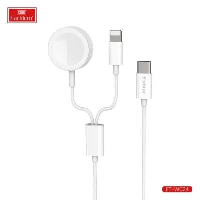 2-In-1 Magnetic Wireless Charging for iPhone and Apple Watch - Image 1 of 4