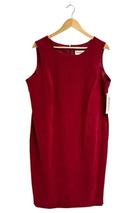 Studio I women's sheath dress red sleeveless size 18W - Picture 1 of 11