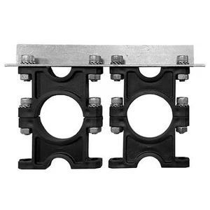 Supporto Multifeed 2x supporto plastica satellite 2 LNB Astra Hotbird 40 mm/23 mm - Foto 1 di 4