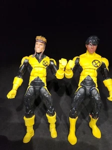 Sunspot & Cannonball Custom Marvel Legends Figur Lot X-Men New Mutants - Bild 1 von 6