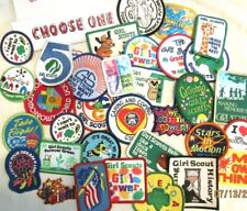 PATCHES X 52 Girl Scouts ARE: Power Future FUN Proud Heart Beauty, CHOOSE ONE