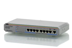Allied Telesyn CentreCom FS708 Fast Ethernet Switch 8-Port - Bild 1 von 2