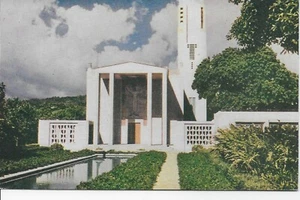 Mormonen Tabernakel, Honolulu, Hawaii -- POSTKARTE - Bild 1 von 2