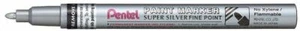 Pentel Super Silver Fine Permanent Paint Marker Pen - Ideal For Christmas Cards - Picture 1 of 2