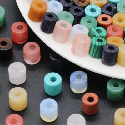 9*9mm Large Hole Loose Cylinder Tube European Beads for Bracelet Jewelry Making - Image 1 of 4