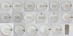 RAE DUNN Artisan Collection by Magenta Salad Plate 1 Melamine 8" YOU CHOOSE NEW - Picture 1 of 13