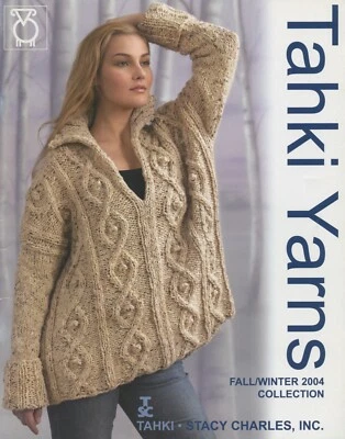 Libro Tahki Hilados Colección Otoño/Invierno 2004 30 Diseños Patrón Tejido Mujer Foto 1 de 4