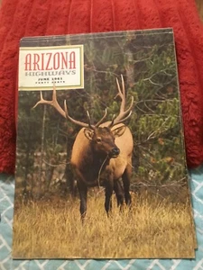 1961 JUNE  ARIZONA HIGHWAYS PITI OF THE MOGOLLON KAIBAB SQUIRREL/ FREE POSTAGE!! - Picture 1 of 2