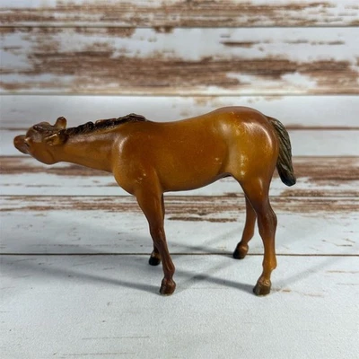 Vintage Breyer Thoroughbred Chestnut Nursing/Suckling Foal #3155 - Image 1 of 4