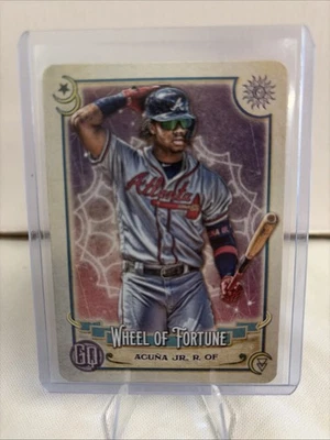 2020 Topps Gypsy Queen - Tarot of the Diamond Ronald Acuña Jr. #TOD-1 - Image 1 of 2