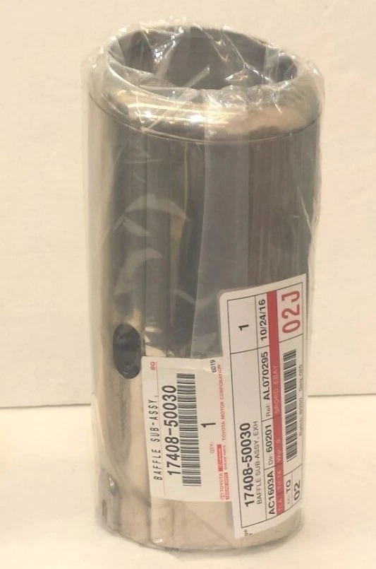 Tubo de escape genuino Lexus 17408-50030 LS460 LX570 OEM Japón plateado Foto 1 de 1