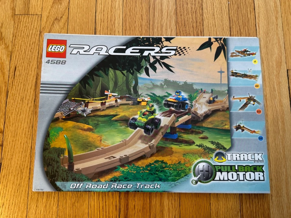 Lego Racers Off-Road Race Track (4588) Instruction Booklet Only - Image 1 of 2
