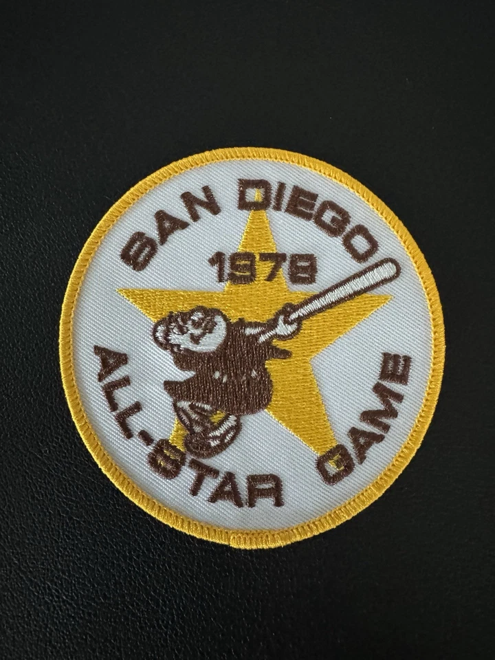 RETRO 1978 SAN DIEGO PADRES ALL STAR GAME LOGO JERSEY SLEEVE PATCH NEW MINT ⚾️ - Image 1 of 3