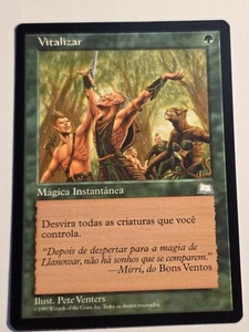 VITALIZE●Weatherlight●MTG●1997●COMMON●PORTUGUESE●NM(-)●C560 - Picture 1 of 2