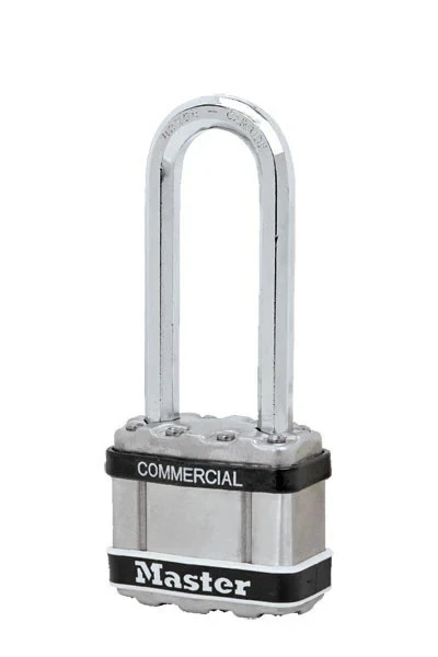 ( 4-Pack) Master Lock M1KALJSTS Square Padlock Keyed Alike Long Shackle - Image 1 of 1