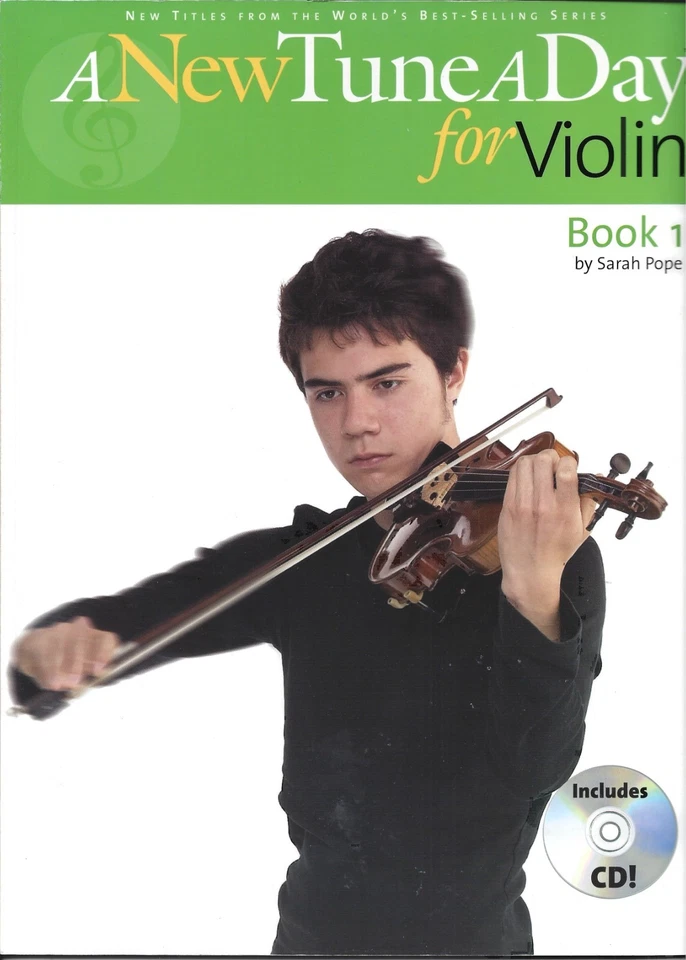 New Tune A Day For Violin Bk/CD By Sarah Pope - Image 1 of 1