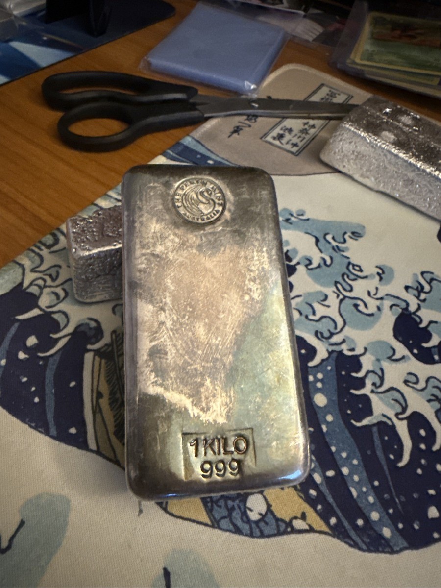 The Perth Mint 0.999 Silver Bullion Bars & Rounds 1 kg