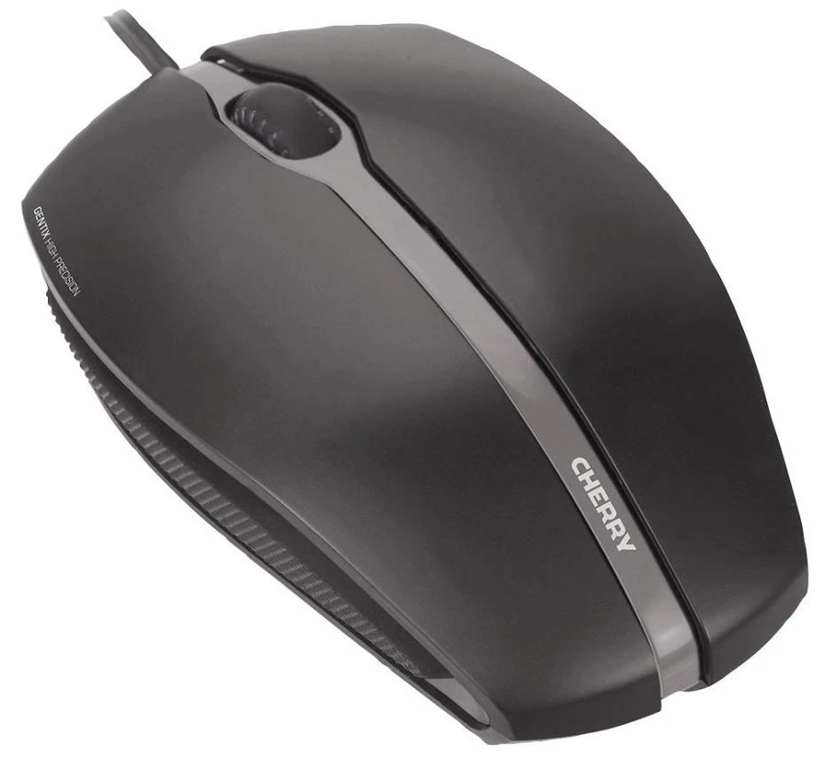 CHERRY - CHERRY GENTIX Corded Illuminated Mouse, Black - Image 1 of 1