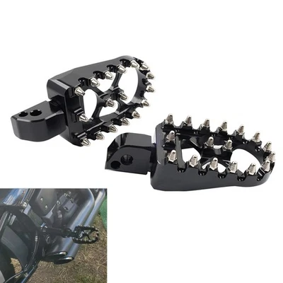 MX Style Rear Foot Pegs Pedal For Harley Softail Fat Bob Low Rider 2018-2023 - Image 1 of 4
