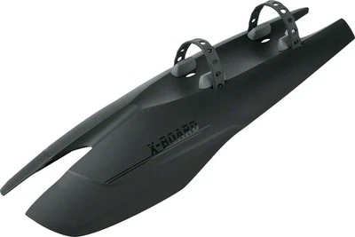 SKS X-Board Dark Downtube Fender with Softspoiler & Dual-Compound Mudflap - Image 1 of 2