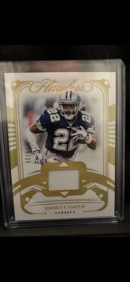 Panini Flawless Emmitt Smith Legendary Materials 2024 10/15 LM-ESH - Imagem 1 de 2