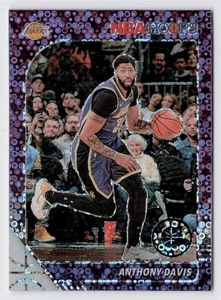 2019-20 NBA Hoops Premium Stock Anthony Davis #89 Purple Disco Prizm L.A. LAKERS - Picture 1 of 2