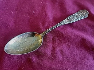 Colher lembrança prata esterlina Jacksonville Flórida - Imagem 1 de 4