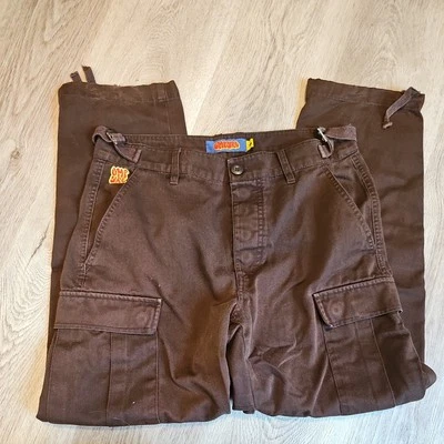 Pantalones Empire Cargo Para Hombre 28 Marrón Calce Relajado Foto 1 de 4