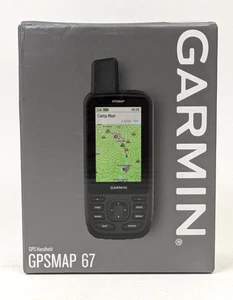 Garmin GPSMAP 67 Handheld 3" GPS Black Backpacking GNSS Topo (010-02813-00) - Picture 1 of 8