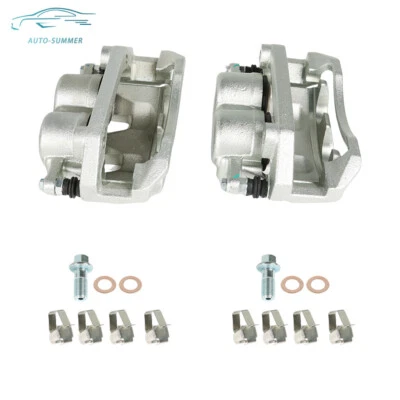 Pinzas de freno delanteras 2 piezas con soporte para Dodge Durango 09-10 Ram 1500 2007-2009 Foto 1 de 4