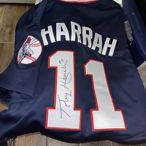 Toby Harrah Cleveland Indians Signed Jersey - Picture 1 of 2