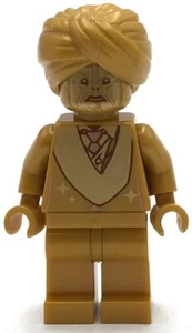 Lego New Minifigure Professor Quirinus Quirrell 20th Anniversary Pearl Gold - Picture 1 of 1
