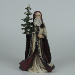 Duncan Royale History Santa Kris Kringle Hand-Carved Wood Signed 1st Ed 226/500