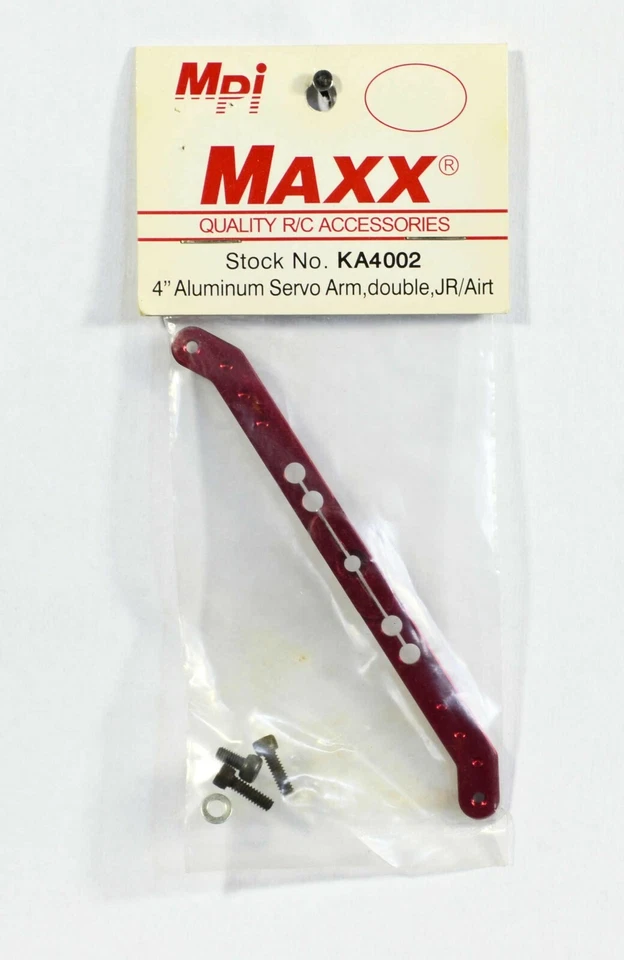 MPI MAXX KA4002 4" Aluminum Servo Arm Double JR Airt - Image 1 of 1