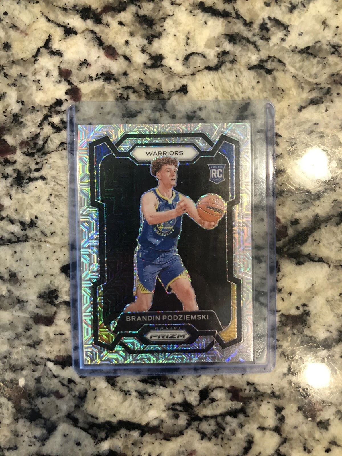 2023 Panini Prizm Brandin Podziemski MOJO /25 ROOKIE RC #147