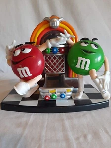 M&M Vintage Collectible Rock N Roll Jukebox Candy Dispenser - Picture 1 of 4