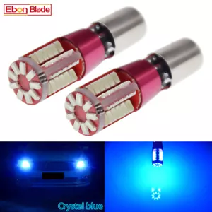 2Pcs Ice Blue BAX9S H6W 150° Car LED Indicator Side Wedge Parker Light Bulb 12V - Picture 1 of 6