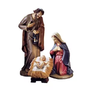 Outdoor Krippe Set 24 Zoll Indoor Harz Farbe Jesus Maria Josef - Bild 1 von 2