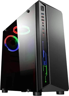 EGGY PC Blitz Ryzen 5 5600G 16GB 500GB RGB Gaming PC Custom Build