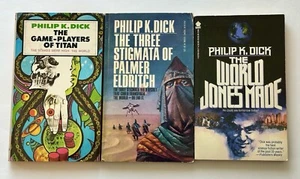 Philip K Dick Lot - The Three Stigmata Of Palmer Eldritch, World Jones Made, +++ - Picture 1 of 9