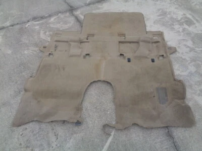 Nissan Quest 2005 cubierta de alfombra de piso delantero conjunto de revestimiento de alfombra principal - bronceado OEM Foto 1 de 4