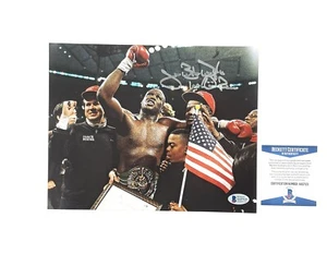 James Buster Douglas Signed 8x10 Photo Boxing Legend Heavyweight Champion 🥊 BAS - Picture 1 of 2