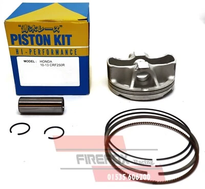 Kit de pistón de carreras Honda CRF250 R 2010 2011 2012 2013 76,80 mm diámetro Mitaka 76,78 mm Foto 1 de 4