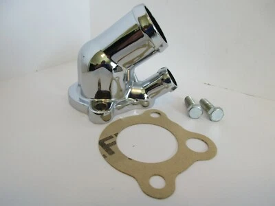 OLDSMOBILE ХРОМ ВОДЫ ШЕИ ТЕРМОСТАТ КОРПУС 64-76 330 350 400 403 455 #9403 - Изображение 1 из 4