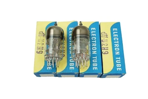 MATCHED PAIR 6N3P-DR/2C51/6385/ECC42 Russian Double Triode NOS/NIB OTK/RHOMBUS - Picture 1 of 4