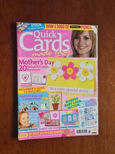 Quick Cards Made Easy Magazine Issue No. 33 March 2007, No Free Gifts, Craft - Picture 1 of 3