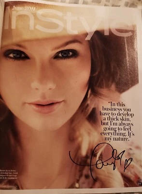 Taylor Swift Cover InStyle Magazine June 2011  - Image 1 of 4