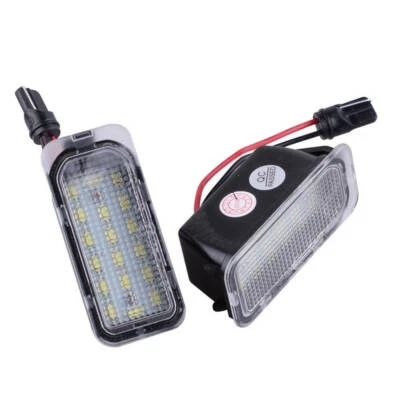 For Ford Mondeo Fiesta Focus Kuga C-MAX S-MAX LED License-Number Plate Light MO - Image 1 of 4